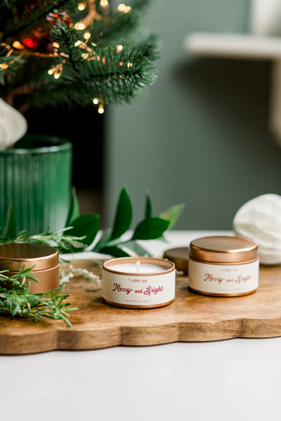Merry & Bright Holiday Tin