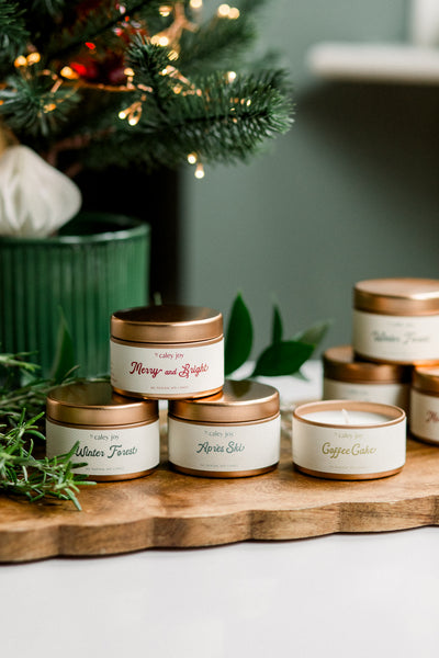 Winter Forest Holiday Tin