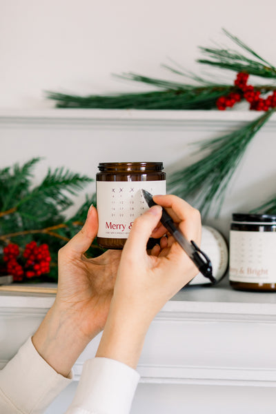 Advent Calendar Candle