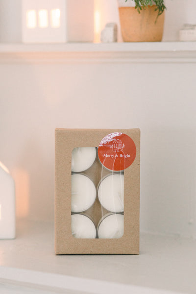 Bougie chauffe-plat des Fêtes - Joyeux et lumineux