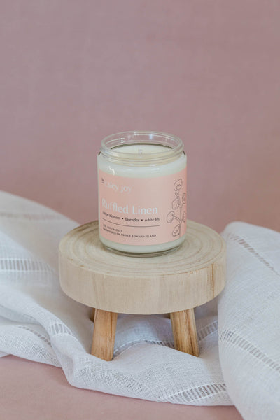 Ruffled Linen | Soy Candle
