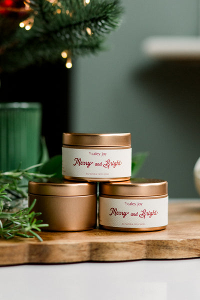 Merry & Bright Holiday Tin