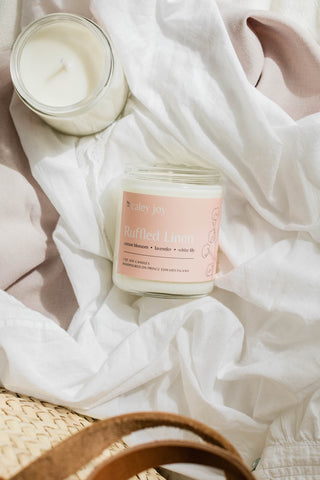 Ruffled Linen | Soy Candle